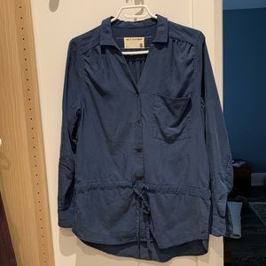 Navy tunic style top